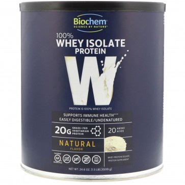  Biochem 100% Whey Protein Powder Natural - 24.6 oz.