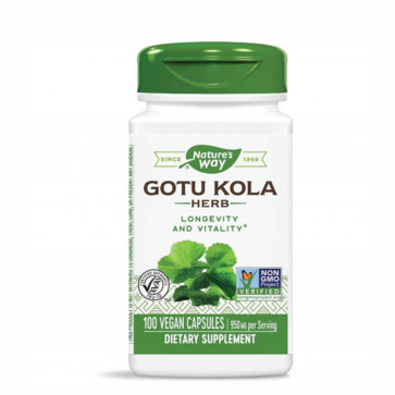 Natures Way Gotu Kola Herb, 475mg 100 Capsules