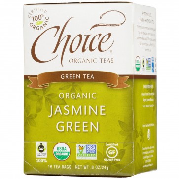 Choice Organic Teas Green Tea Jasmine Green16 Tea Bags