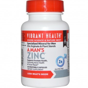 A Mans Zinc | Vibrant Health A Mans Zinc