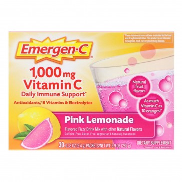 Alacer EC001 Original Formula Pimk Lemonade 30 packets