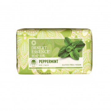 Desert Essence Peppermint Soap Bar 5 oz