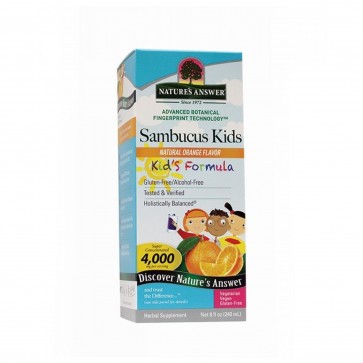 Natures Answer Sambucus Kids Orange