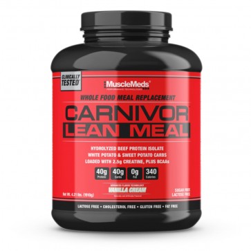 MuscleMeds Carnivor Lean Meal Vanilla Cream 4 lbs