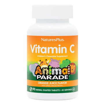 Natures Plus Animal Parade Vitamin C Orange Juice | Animal Parade Vitamin C Orange Juice