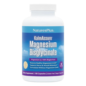 Nature's Plus KalmAssure Magnesium Bisglycinate 180 Capsules
