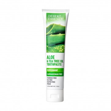 Aloe and Tea Tree Oil Toothpaste Peppermint