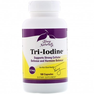 Terry Naturally Tri-Iodine 12.5 mg 180 Capsules