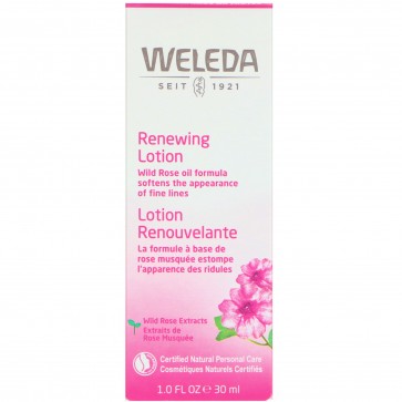 Weleda Smoothing Facial Lotion Wild Rose 1.0 fl oz 