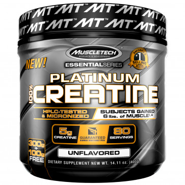 Platinum 100% Creatine 0.88 lbs by MuscleTech