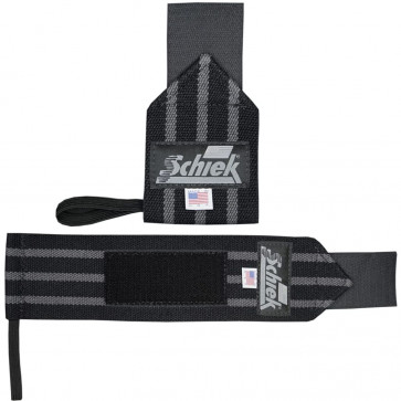 Schiek Black Out Wrist Wraps 12 Inches