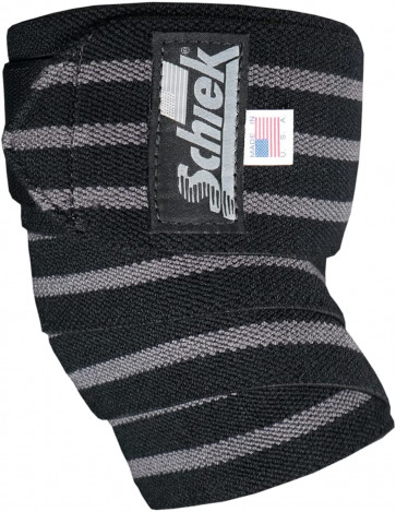 Schiek Black Out Elbow Wraps Pair