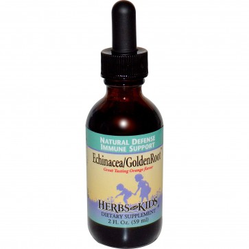 Herbs for Kids - Echinacea/GoldenRoot Blend Orange Flavor - 2 oz.