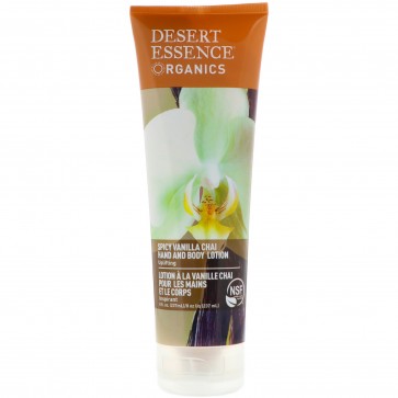 Desert Essence Vanilla Chai Hand and Body Lotion