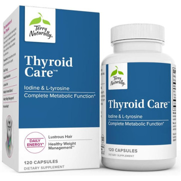 Terry Naturally Thyroid Care 120 Capsules