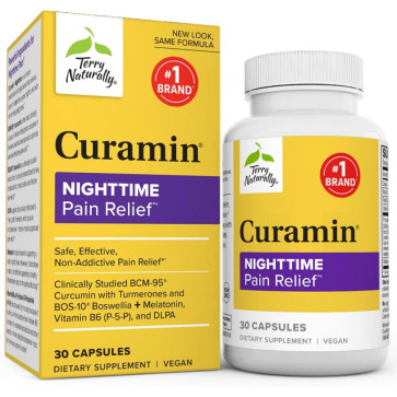 Terry Naturally Curamin PM | Curamin PM 60 Capsules