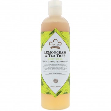 Nubian Heritage Body Wash Lemongrass & Tea Tree 13 fl oz
