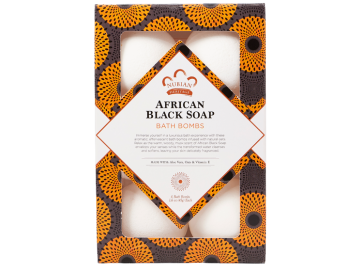 African Black Soap Bath Bomb 6 Pack