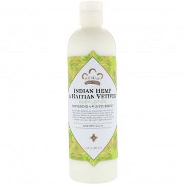 Nubian Heritage Body Lotion Indian Hemp & Haitian Vetiver 13 fl oz