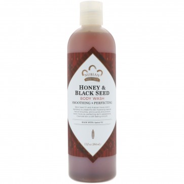 Nubian Heritage Honey & Black Seed Body Wash 13 oz