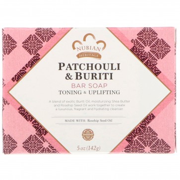 Nubian Heritage Patchouli & Buriti Soap 5 oz