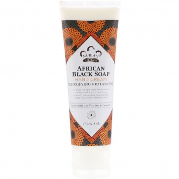 Nubian Heritage, Hand Cream, African Black Soap, 4 fl oz (118 ml)