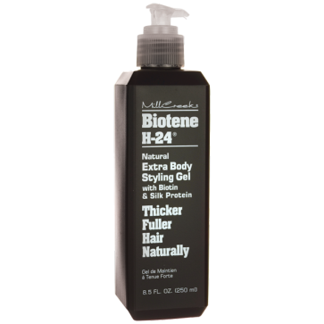 Mill Creeks Biotene H-24 Natural Extra Body Styling Gel With Biotin & Silk Protein - 8.5 fl. oz.