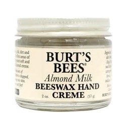 Burt's Bees Beeswax Hand Creme Almond Milk 2 oz