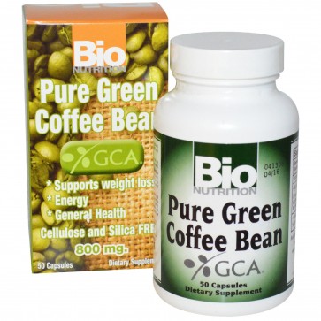 Bio Nutrition-Pure Green Coffee Extract 50 caps 