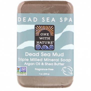 One With Nature-Dead Sea Mud Soap 7 oz 