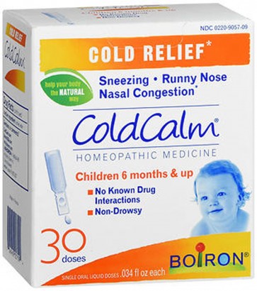 Boiron Coldcalm Liquid Doses For Infants 30 Doses