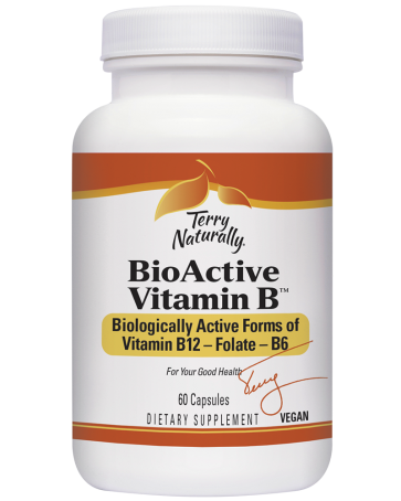 Terry Naturally BioActive Vitamin B 60 Capsules