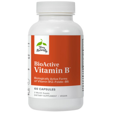 Terry Naturally BioActive Vitamin B 60 Capsules