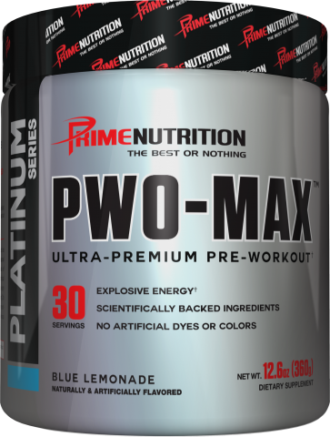 PWO MAX Blue Lemonade