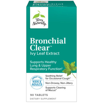 Terry Naturally Bronchial Clear Ivy Leaf Extract 90 Tablets