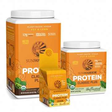 Classic Plus Organic Raw Plant-Based Protein Sunwarrior