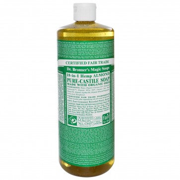 Dr. Bronner's - Pure Castile Liquid Organic Soap Almond (8 oz)
