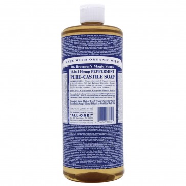 Dr. Bronner's - Pure Castile Liquid Organic Soap Peppermint (8 oz)