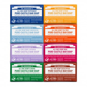 Dr. Bronner's Pure Castile Bar Soap