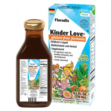 Flora Floradix Kinder Love Childrens MultiVitamin 8.5 fl oz