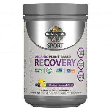 Garden of Life Sport Organic Plant-Based Recovery Blackberry Lemonade 15.7oz