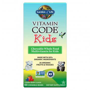Vitamin Code Kids Multivitamin Cherry Berry 60 Chew