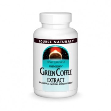 Source Naturals - Green Coffee Extract 500 mg. - 60 Tablets