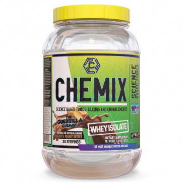 Chemix Pure Whey Isolate The Guerilla Chemist Chocolate Peanut Butter 30 Servings (2.38 lbs)