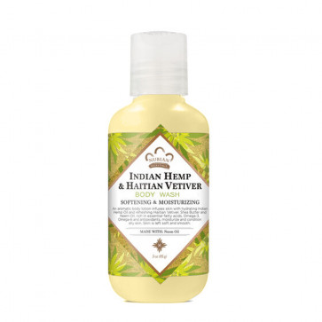 Indian Hemp and Haitian Vetiver Body Wash Travel Size