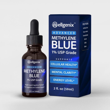 Wellgenix Advanced Methylene Blue 1% USP Grade 2 fl oz