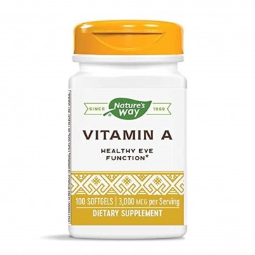 Nature's Way Vitamin A 10000 IU 100 Softgels