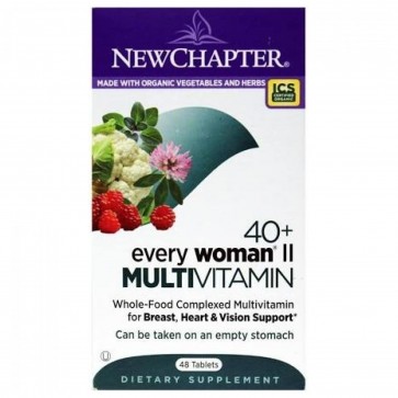 New Chapter Every Woman II 40+ Multivitamin 48 Tablets