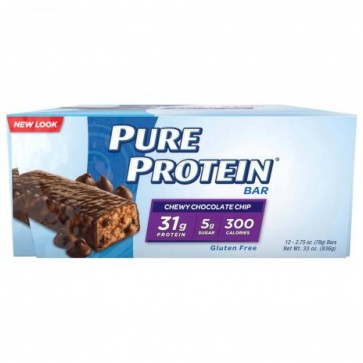 Pure Protein Bar Chewy Chocolate Chip - 78g Each