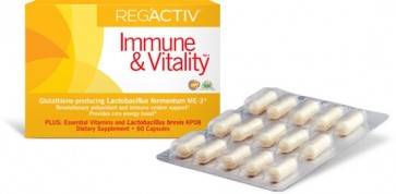 Regactiv Immune & Vitality 30 Capsules